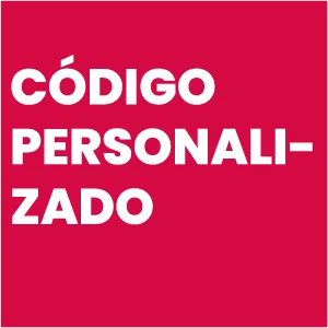 Código personalizado logo